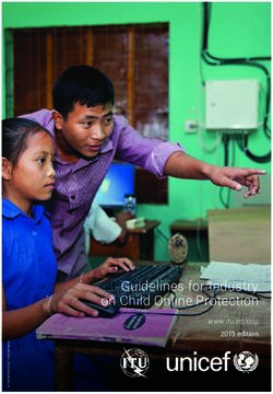 Guidelines for Industry on Child Online Protection - www.itu.int/cop 2015 edition - Unicef