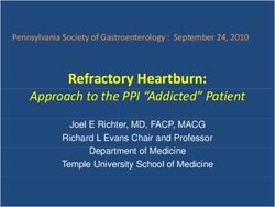 Refractory Heartburn: Approach to the PPI "Addicted" Patient