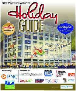 November 20 - Sponsored by: Downtown Improvement District