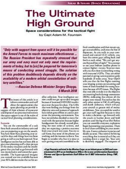 The Ultimate High Ground - Marine Corps Association