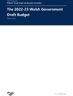 The 2022-23 Welsh Government Draft Budget - Senedd Cymru