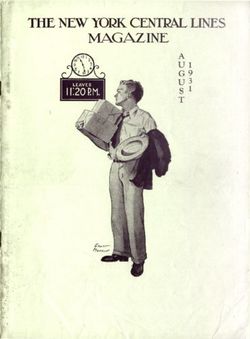 THE NEW YORK CENTRAL LINES MAGAZINE