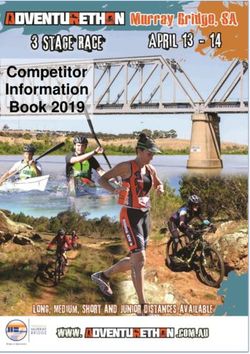 Competitor Information Book 2019 - Adventurethon
