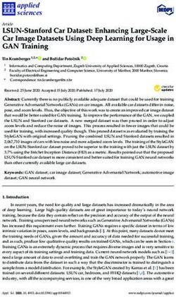 LSUN-Stanford Car Dataset: Enhancing Large-Scale Car Image Datasets Using Deep Learning for Usage in GAN Training - MDPI