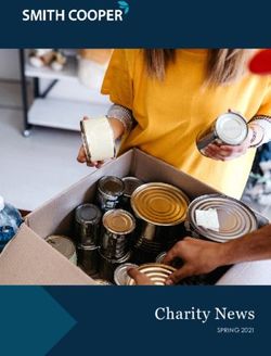 Charity News SPRING 2021 - Smith Cooper