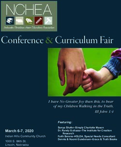 Conference & Curriculum Fair - NCHEA