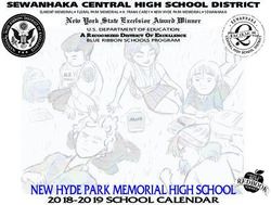 NEW HYDE PARK MEMORIAL HIGH SCHOOL - 2018-2019 SCHOOL CALENDAR - Sewanhaka Central High ...