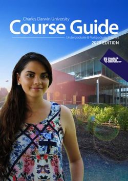 Charles Darwin University - Undergraduate & Postgraduate Degrees - Course Guide 2020
