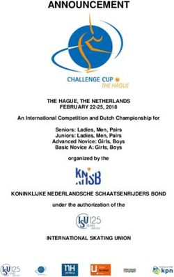 ANNOUNCEMENT - Schaatsen.nl