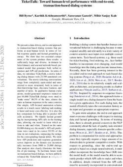 TicketTalk: Toward human-level performance with end-to-end, transaction-based dialog systems - arXiv.org