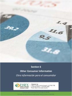 Other Consumer Information - Otra informaci&oacute;n para el consumidor Financial Aid Counseling Tips for Students (FACTS)