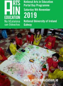 2019 www.artsineducation.ie - National Arts in Education Portal Day Programme Saturday 9th November - Arts in ...