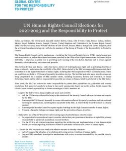 UN Human Rights Council Elections for 2021-2023 and the Responsibility to Protect - ReliefWeb