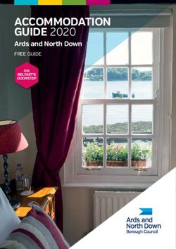 ACCOMMODATION GUIDE 2020 - Ards and North Down FREE GUIDE - Visit Ards and North Down