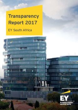 Transparency Report 2017 - EY South Africa - Transparency Report 2017 South Africa