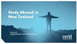 Sarah Foote Regional Manager, International Development