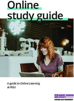 Online study guide - A guide to Online Learning at RGU
