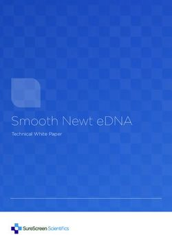 Smooth Newt eDNA Technical White Paper - SureScreen Scientifics