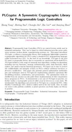 PLCrypto: A Symmetric Cryptographic Library for Programmable Logic Controllers