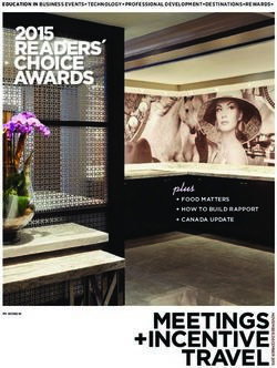 READERS CHOICE AWARDS 2015 - Canadian Meetings + ...