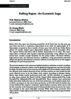 Rolling Rupee : An Economic Saga