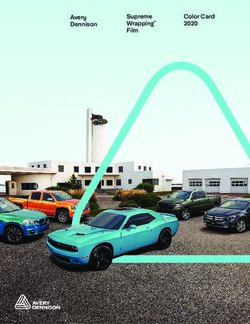 Supreme Wrapping Film Color Card 2020