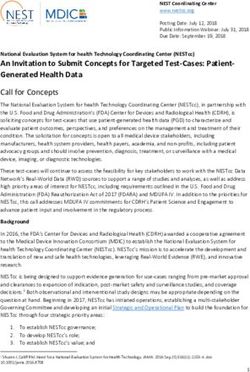 An Invitation to Submit Concepts for Targeted Test-Cases: Patient-Generated Health Data - NESTcc