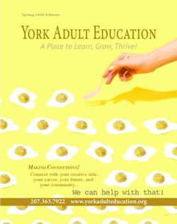 York Adult Education - We can help with that!