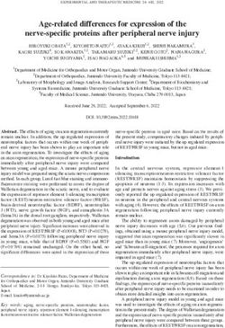 Age related differences for expression of the nerve specific proteins after peripheral nerve injury