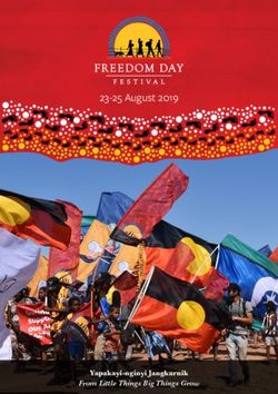 23-25 August 2019 - Yapakayi-nginyi Jangkarnik From Little Things Big Things Grow - Freedom Day Festival
