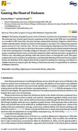 Gaming the Heart of Darkness - Article - MDPI