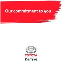 Our commitment to you - Toyota NZ