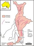 Mountain Building at a Convergent Plate Tectonic Boundary: The Southern Adelaide Fold Belt
