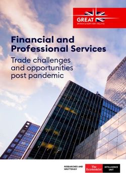 Financial and Professional Services - Trade challenges and opportunities post pandemic - Economist Impact