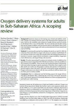 Oxygen delivery systems for adults in Sub-Saharan Africa: A scoping review