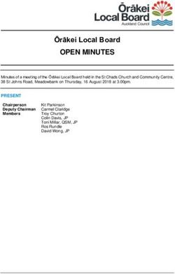 OPEN MINUTES Ōrākei Local Board - Auckland ...