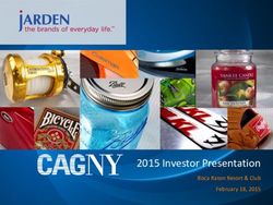 2015 Investor Presentation - Boca Raton Resort & Club February 18, 2015 - Investor Relations | Newell Brands