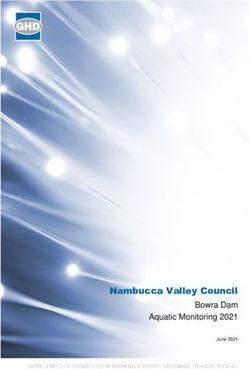 Nambucca Valley Council - Bowra Dam Aquatic Monitoring 2021 - Nambucca Valley ...