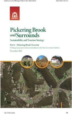 Pickering Brook and Surrounds - Sustainability and Tourism Strategy - NET