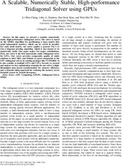 A Scalable, Numerically Stable, High-performance Tridiagonal Solver using GPUs