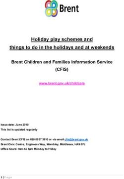 Holiday play schemes and things to do in the holidays and at weekends