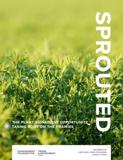 The plant ingredient opportunity taking root on the prairies - Canada West Foundation