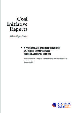 Coal Initiative Reports - White Paper Series A Program to Accelerate the Deployment of CO2 Capture and Storage (CCS): Rationale, Objectives, and Costs