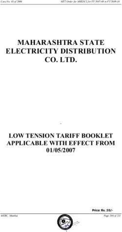 MAHARASHTRA STATE ELECTRICITY DISTRIBUTION CO. LTD - LOW TENSION TARIFF BOOKLET APPLICABLE WITH EFFECT FROM 01/05/2007