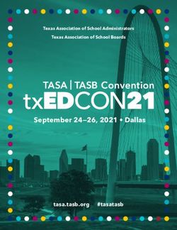 September 24-26, 2021 Dallas - tasa.tasb.org #tasatasb - Texas Association of School Administrators - Texas Scorecard