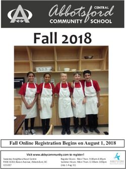 Fall 2018 - Fall Online Registration Begins on August 1, 2018 - abbycommunity