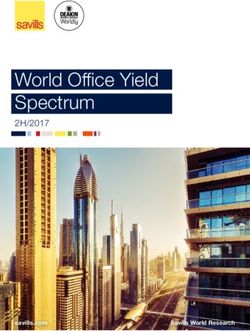 World Office Yield Spectrum - 2H/2017 - savills.com Savills World Research