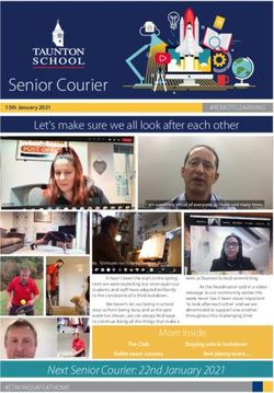 Let's make sure we all look after each other - Taunton School