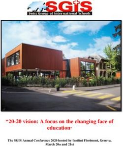 "20-20 vision: A focus on the changing face of education" - Swiss Group of International Schools