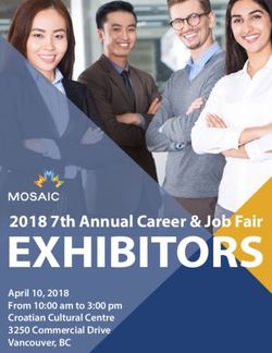 EXHIBITORS 2018 7th Annual Career & Job Fair - April 10, 2018 From 10:00 am to 3:00 pm Croatian Cultural Centre 3250 Commercial Drive Vancouver ...